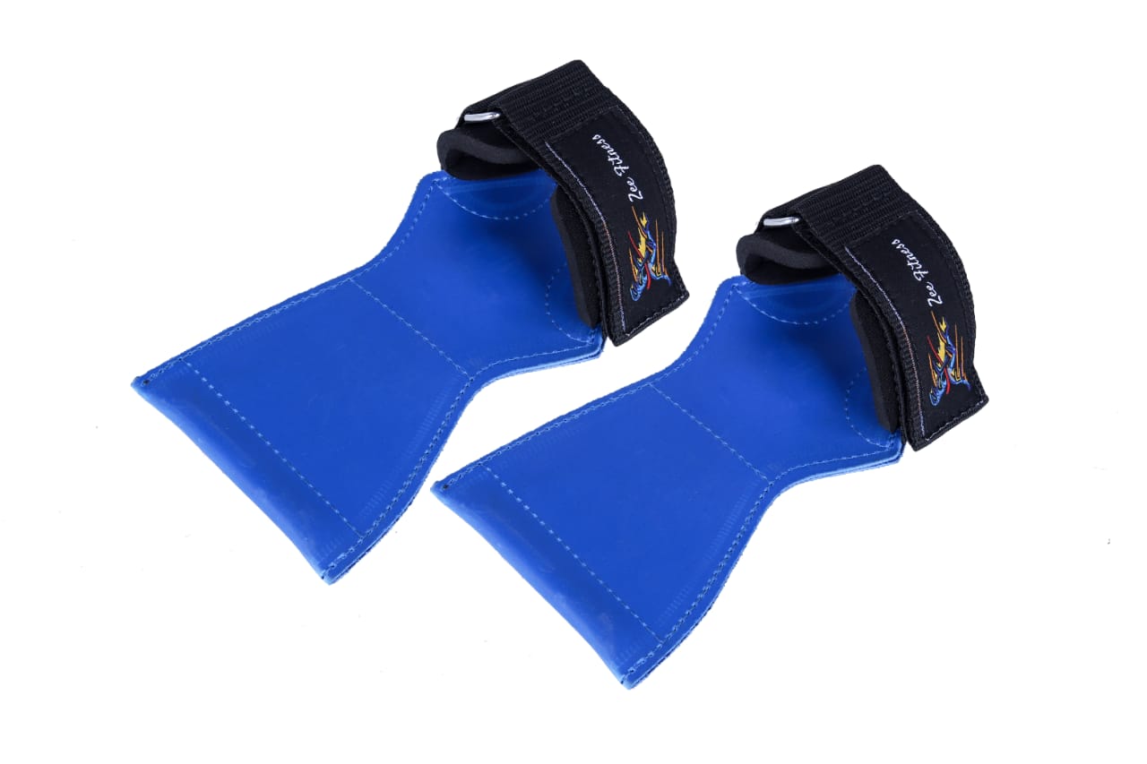 Weight Lifting Grips/Straps (Pair) for Heavy Powerlifting, Deadlifts, Rows, Exercise Gymnastic Training, Pull Ups, with Neoprene Padded Wrist Wraps Support and Premium Quality